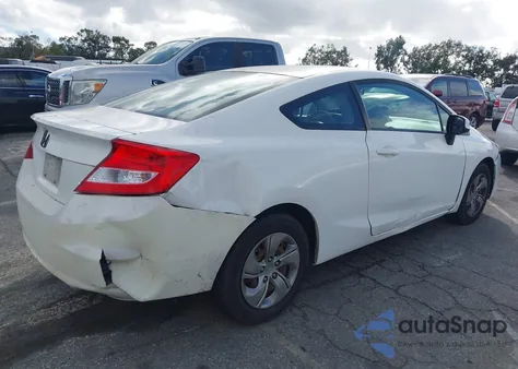 2013 Honda Civic Lx z USA, uszkodzony, nr VIN 2HGFG3B59DH502802